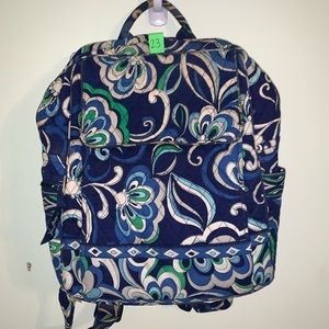 Blue Vera Bradley Backpack